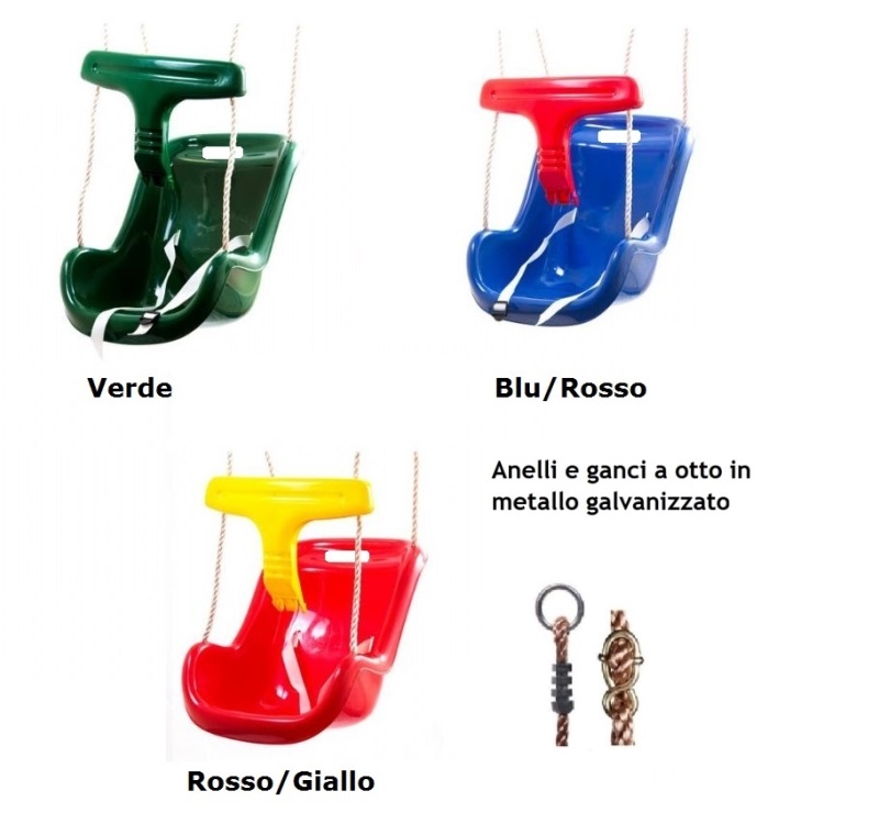 (image for) Seggiolino di sicurezza 2 - in -1 Rosso/Giallo