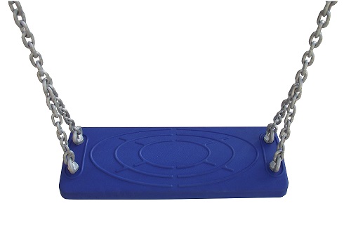 Spilli Outdoor World Sedile Altalena di Gomma Blu con catene uso commerciale (image for) Spilli Outdoor World Sedile Altalena di Gomma Blu con catene uso commerciale