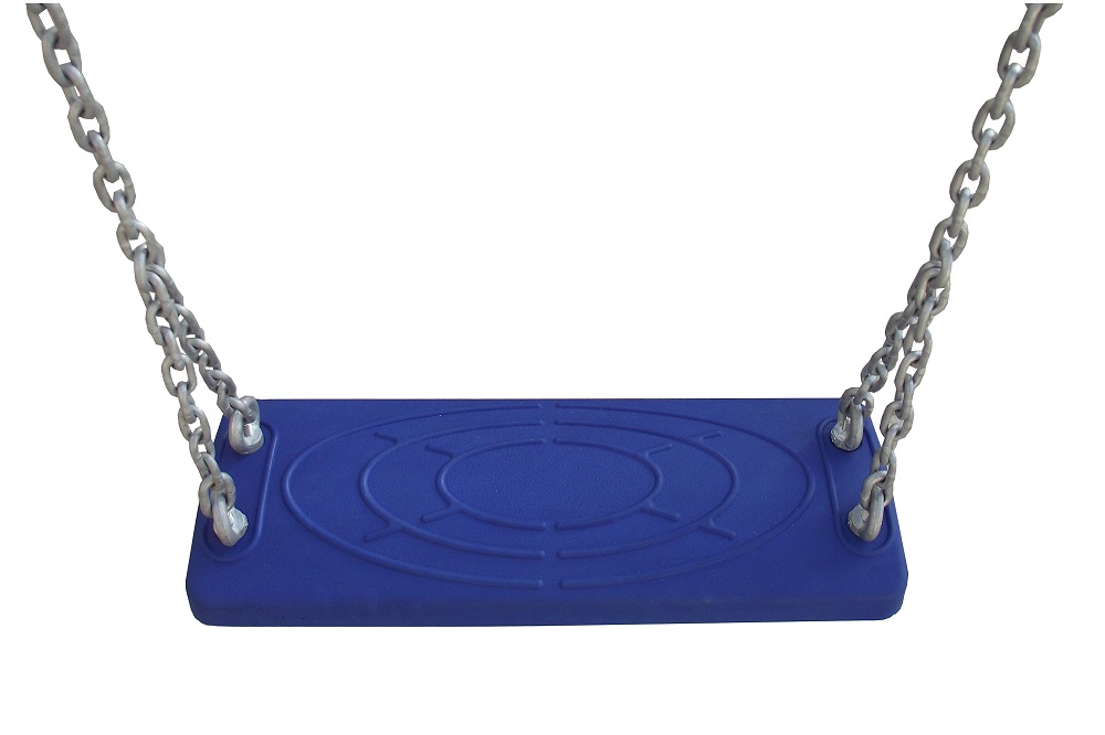(image for) Spilli Outdoor World Sedile Altalena di Gomma Blu con catene uso commerciale - Click Image to Close