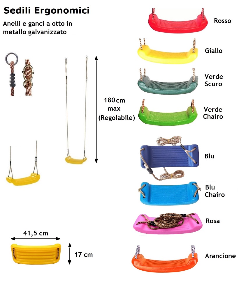 (image for) Sedile ergonomico - Vari Colori