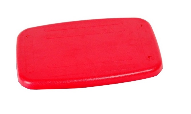 (image for) XXL Rubber Seat Without Chains - Red