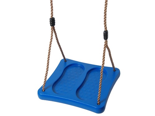 (image for) Swing seat for standing/sitting - Blue