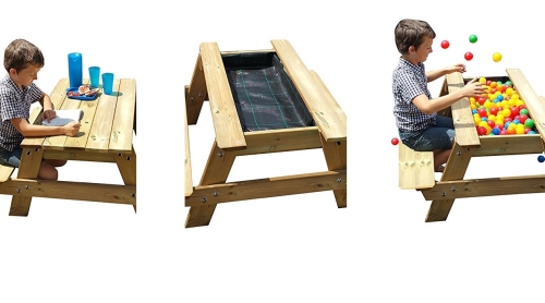 (image for) Premium picnic sand table with liner