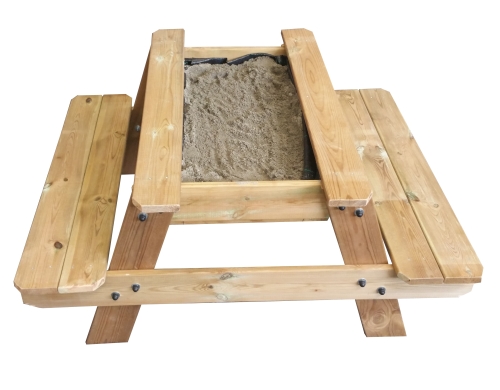 (image for) Premium picnic sand table with liner