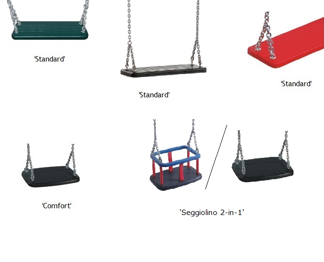 (image for) Swing set 'Pine' for Adults