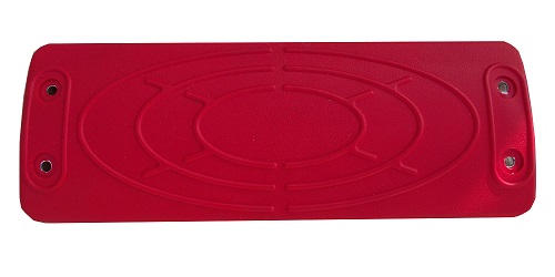 Sedile di Gomma Std senza Catene - Rosso (image for) Sedile di Gomma Std senza Catene - Rosso