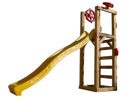 (image for) Asinelli Tower with slide and sandpit