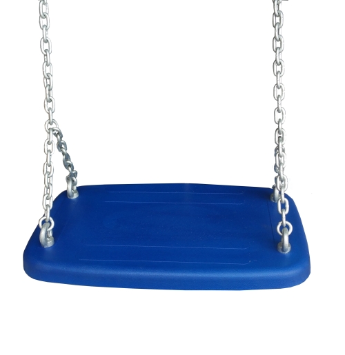 (image for) XXL Rubber seat with Chains - Blue
